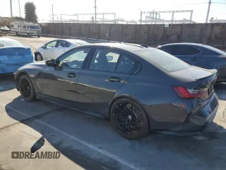 2023 BMW M3 Competition xDrive z VIN WBS43AY00PFP21678, wystawiony jako Copart lot #46301135 z przebiegiem 22 705 mil mil oraz Szkoda całkowita • Salvage title. Historia ofert i sprzedaży dostępna na DreamBid. Obrazek 2.