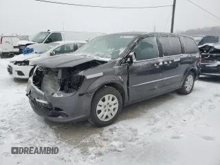 2017 Dodge Grand Caravan SE z VIN 2C4RDGBG8HR780586, wystawiony jako Copart lot #77265624 z przebiegiem 108 775 mil mil oraz Czysty tytuł • Clean title. Historia ofert i sprzedaży dostępna na DreamBid. Obrazek 1.