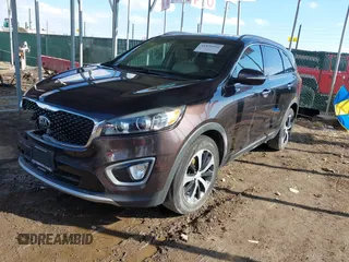 2016 Kia Sorento EX with VIN 5XYPHDA12GG020664, listed as a IAAI auction lot 41476594 with 111,892 mi miles and . Bid and sale history available at DreamBid. Image 18.