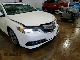 2017 Acura TLX V6 w/Technology Pkg with VIN 19UUB2F55HA003039, listed as a Copart auction lot 48025335 with 52,939 mi miles and Salvage Title. Bid and sale history available at carsss.com. Image 13.