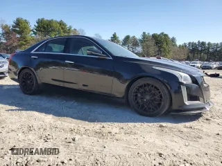 2014 Cadillac CTS Vsport Premium RWD with VIN 1G6AV5S85E0161878, listed as a Copart auction lot 53423935 with 128,233 mi miles and Clean Title. Bid and sale history available at carsss.com. Image 4.