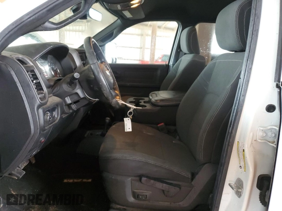 2023 Ram 2500 Tradesman with VIN 3C6UR5CLXPG543783, listed as a Copart auction lot 45014855 with 34,422 mi miles and Salvage title. Bid and sale history available at DreamBid. Image 7.