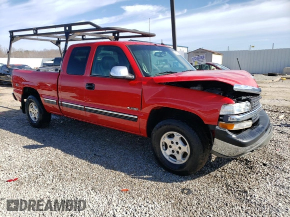 2002 Chevrolet Silverado 1500 LS with VIN 1GCEK19T92Z323416, listed as a Copart auction lot 49592765 with 274,598 mi miles and Salvage Title. Bid and sale history available at DreamBid. Image 4.