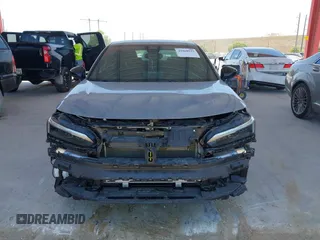 2025 Honda Civic Sport with VIN 2HGFE2F54SH542602, listed as a IAAI auction lot 42068927 with 7,110 mi miles and . Bid and sale history available at DreamBid. Image 13.