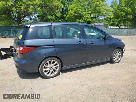 2012 Mazda 5 Grand Touring with VIN JM1CW2DL5C0141453, listed as a Copart auction lot 55402395 with 99,756 mi miles and Salvage title. Bid and sale history available at DreamBid. Image 3.