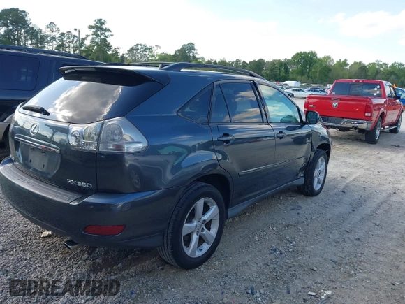 2007 Lexus RX 350 with VIN 2T2GK31U57C019778, listed as a IAAI auction lot 41975553 with 222,433 mi miles. Bid and sale history available at carsss.com. Image 4.