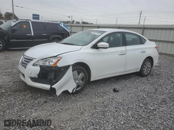 2014 Nissan Sentra SV with VIN 3N1AB7AP6EY255481, listed as a Copart auction lot 89181725 with 206,869 mi miles and Salvage Title. Bid and sale history available at DreamBid. Image 1.