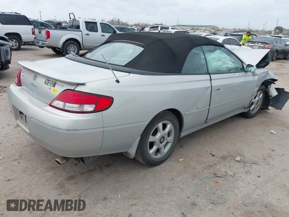 2001 Toyota Solara SE with VIN 2T1FF22PX1C522723, listed as a IAAI auction lot 41730058 with 89,818 mi miles and . Bid and sale history available at DreamBid. Image 4.