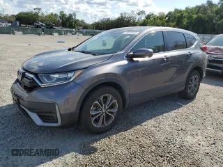 2020 Honda CR-V EX with VIN 2HKRW2H52LH668469, listed as a Copart auction lot 62516955 with 45,880 mi miles and Salvage title. Bid and sale history available at DreamBid. Image 1.
