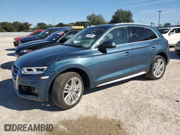2018 Audi Q5 Prestige with VIN WA1CNAFY6J2031321, listed as a Copart auction lot 87086044 with 76,315 mi miles and Non repairable. Bid and sale history available at DreamBid. Image 1.