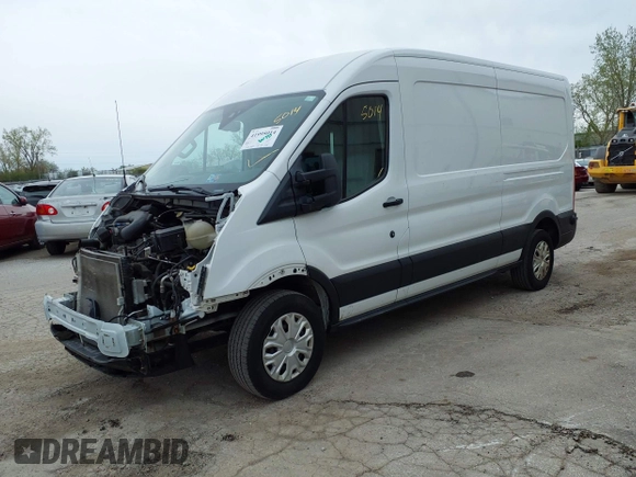 2019 Ford Transit with VIN 1FTBW2CM9KKA40571, listed as a IAAI auction lot 41995014 with 112,410 mi miles and . Bid and sale history available at DreamBid. Image 18.
