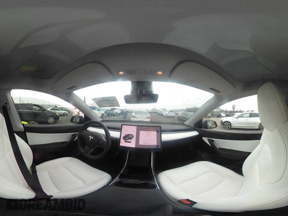 2021 Tesla Model Y Long Range with VIN 5YJYGDEEXMF092901, listed as a IAAI auction lot 42164866 with 61,240 mi miles and . Bid and sale history available at carsss.com. Image 26.