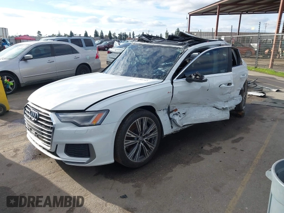 2019 Audi A6 Premium Plus with VIN WAUL2BF2XKN096508, listed as a IAAI auction lot 41186761 with 1 mi miles. Bid and sale history available at carsss.com. Image 18.