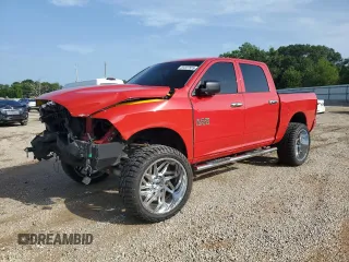 2014 Ram 1500 Express with VIN 1C6RR6KT9ES198541, listed as a Copart auction lot 61227525 with 242,459 mi miles and Salvage title. Bid and sale history available at DreamBid. Image 1.