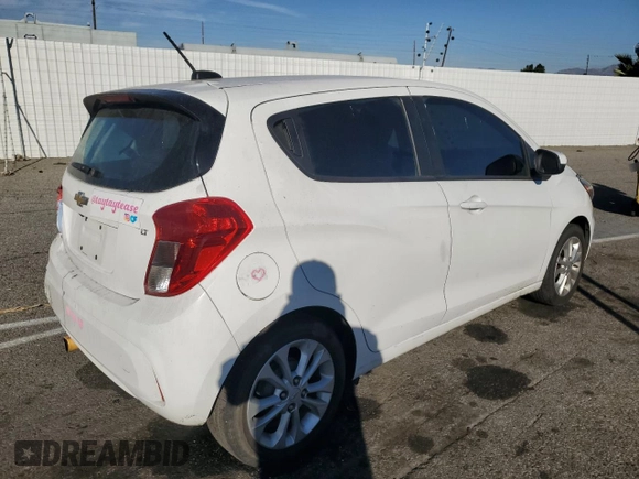 2022 Chevrolet Spark 1LT with VIN KL8CD6SAXNC016232, listed as a Copart auction lot 82709914 with 81,515 mi miles and Salvage Title. Bid and sale history available at carsss.com. Image 3.