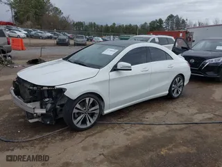 2019 Mercedes-Benz CLA with VIN WDDSJ4EB6KN708160, listed as a IAAI auction lot 41740649 with 128,900 mi miles. Bid and sale history available at carsss.com. Image 2.