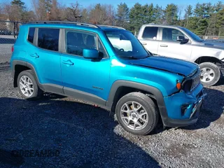2020 Jeep Renegade Latitude with VIN ZACNJBBB7LPM01215, listed as a IAAI auction lot 41958969 with 61,167 mi miles and . Bid and sale history available at DreamBid. Image 1.