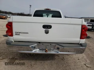 2006 Dodge Dakota SLT with VIN 1D7HE42K86S607616, listed as a Copart auction lot 45513205 with 181,107 mi miles and Salvage Title. Bid and sale history available at carsss.com. Image 6.