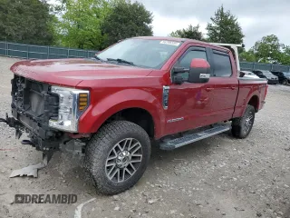 2019 Ford F-250 XL with VIN 1FT7W2BT4KEE62860, listed as a Copart auction lot 56298355 with 82,399 mi miles and Clean title. Bid and sale history available at DreamBid. Image 1.