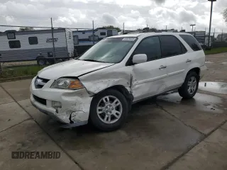 2005 Acura MDX Touring z VIN 2HNYD18965H554950, wystawiony jako Copart lot #49329305 z przebiegiem 153 784 mil mil oraz Szkoda całkowita • Salvage title. Historia ofert i sprzedaży dostępna na DreamBid. Obrazek 1.