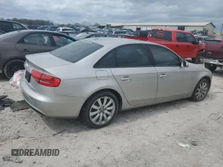2014 Audi A4 Premium with VIN WAUBFAFL9EN023640, listed as a Copart auction lot 51312235 with 105,970 mi miles and Clean Title. Bid and sale history available at carsss.com. Image 3.