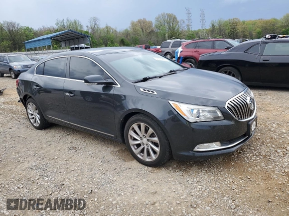 2014 Buick LaCrosse Leather with VIN 1G4GB5G33EF159231, listed as a Copart auction lot 51635405 with 181,379 mi miles and Salvage title. Bid and sale history available at DreamBid. Image 4.
