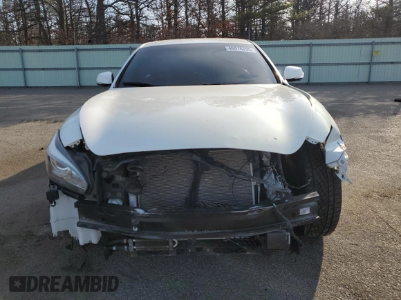 2015 Infiniti Q70 with VIN JN1BY1AR6FM561375, listed as a Copart auction lot 46578795 with 147,080 mi miles and Salvage title. Bid and sale history available at DreamBid. Image 5.