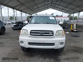 2001 Toyota Sequoia Limited with VIN 5TDZT38A41S046720, listed as a IAAI auction lot 41906594 with 278,262 mi miles. Bid and sale history available at carsss.com. Image 12.