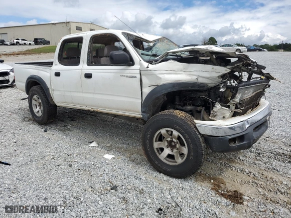 2001 Toyota Tacoma PreRunner with VIN 5TEGN92N21Z869360, listed as a Copart auction lot 44227335 with 0 mi miles and Non Repairable. Bid and sale history available at carsss.com. Image 4.