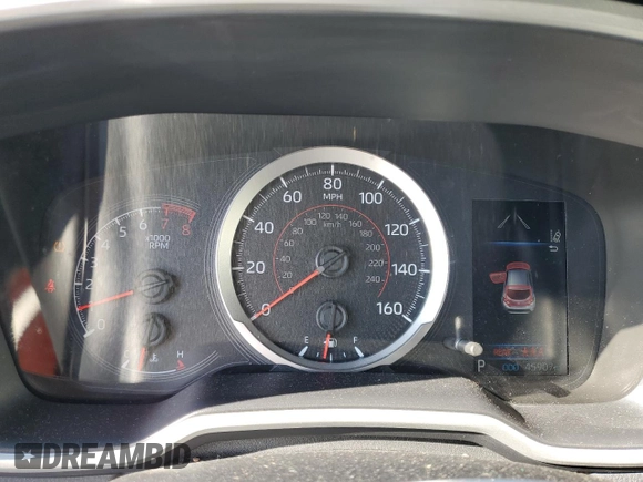 2019 Toyota Corolla Hatchback SE with VIN JTNK4RBE8K3067260, listed as a Copart auction lot 73574394 with 45,907 mi miles and Non Repairable. Bid and sale history available at carsss.com. Image 9.