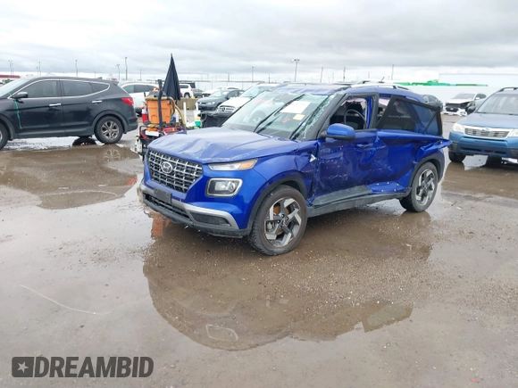 2023 Hyundai Venue Limited with VIN KMHRC8A34PU212968, listed as a IAAI auction lot 41197224 with 34,856 mi miles and . Bid and sale history available at DreamBid. Image 2.