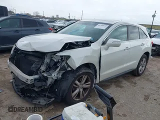 2014 Acura RDX Tech Pkg with VIN 5J8TB3H50EL004274, listed as a IAAI auction lot 41700055 with 163,318 mi miles. Bid and sale history available at carsss.com. Image 17.