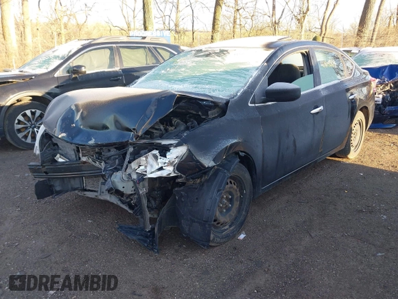 2013 Nissan Sentra S with VIN 3N1AB7AP7DL746878, listed as a IAAI auction lot 41805369 with Not Provided miles and . Bid and sale history available at DreamBid. Image 6.