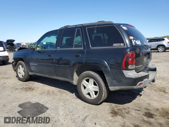 2002 Chevrolet TrailBlazer LTZ with VIN 1GNDT13S322212983, listed as a Copart auction lot 53608405 with 107,187 mi miles and Salvage Title. Bid and sale history available at DreamBid. Image 2.