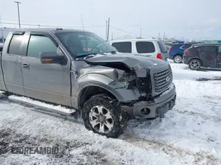 2012 Ford F-150 XL with VIN 1FTFX1EF5CFA47826, listed as a IAAI auction lot 41416177 with 116,988 mi miles. Bid and sale history available at carsss.com. Image 6.
