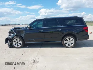 2024 Ford Expedition Max Platinum with VIN 1FMJK1L83REA26576, listed as a IAAI auction lot 42216188 with 9,005 mi miles and . Bid and sale history available at DreamBid. Image 13.