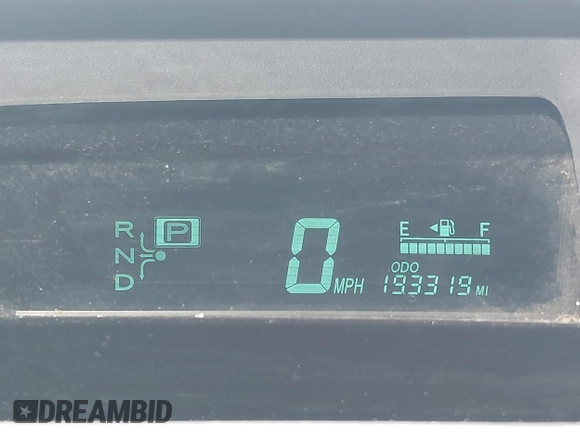 2009 Toyota Prius with VIN JTDKB20U697891403, listed as a IAAI auction lot 42091784 with 193,319 mi miles. Bid and sale history available at carsss.com. Image 16.