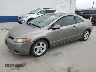 2006 Honda Civic Cpe EX with VIN 2HGFG11896H577437, listed as a Copart auction lot 50412575 with 232,283 mi miles and Clean Title. Bid and sale history available at carsss.com. Image 1.