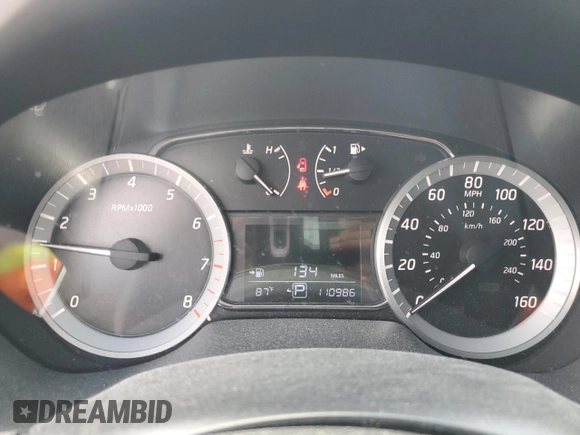 2013 Nissan Sentra FE+ S with VIN 3N1AB7AP1DL764339, listed as a Copart auction lot 55623505 with 110,986 mi miles and Salvage Title. Bid and sale history available at DreamBid. Image 9.