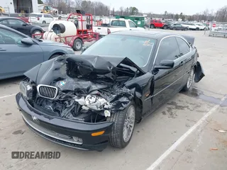 2001 BMW 3 Series 330Ci with VIN WBABN53431JU33861, listed as a IAAI auction lot 41757266 with 138,440 mi miles. Bid and sale history available at carsss.com. Image 6.