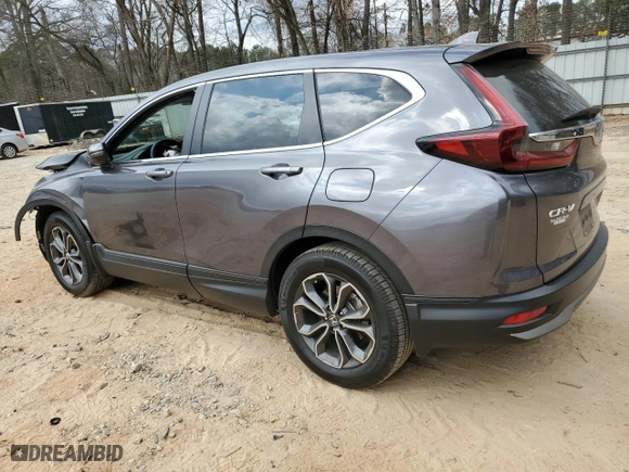 2021 Honda CR-V EX with VIN 5J6RW1H54MA010357, listed as a Copart auction lot 47813255 with 50,198 mi miles and Salvage Title. Bid and sale history available at carsss.com. Image 2.
