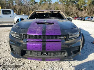 2020 Dodge Charger Scat Pack with VIN 2C3CDXGJ5LH184364, listed as a Copart auction lot 42055145 with 87,595 mi miles and Salvage Title. Bid and sale history available at carsss.com. Image 5.