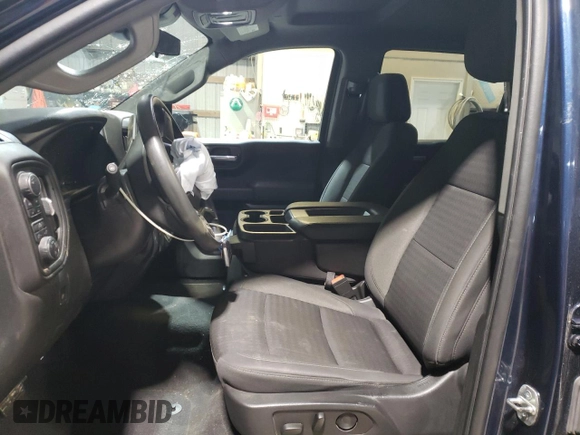 2022 Chevrolet Silverado 1500 Custom with VIN 1GCPDBEK4NZ580994, listed as a Copart auction lot 87164364 with 58,146 mi miles and Clean Title. Bid and sale history available at carsss.com. Image 7.