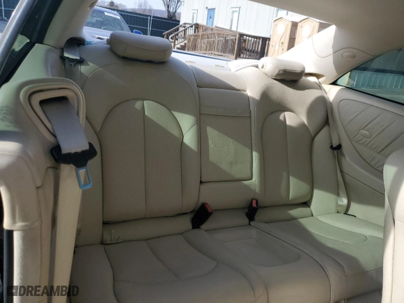 2003 Mercedes-Benz CLK-Class 3.2L with VIN WDBTJ65J03F060679, listed as a Copart auction lot 46507675 with 66,530 mi miles and Salvage Title. Bid and sale history available at carsss.com. Image 10.