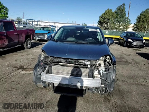 2017 FIAT 500X Lounge with VIN ZFBCFYDB0HP601372, listed as a Copart auction lot 56593345 with 44,962 mi miles and Salvage title. Bid and sale history available at DreamBid. Image 14.