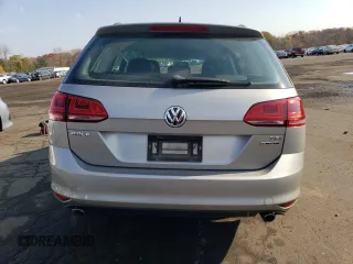 2017 Volkswagen Golf SportWagen S with VIN 3VW017AU0HM541062, listed as a Copart auction lot 77948014 with 48,929 mi miles and Salvage Title. Bid and sale history available at carsss.com. Image 6.
