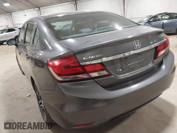 2014 Honda Civic Sedan EX with VIN 19XFB2F82EE227900, listed as a IAAI auction lot 41823030 with 121,638 mi miles. Bid and sale history available at carsss.com. Image 3.