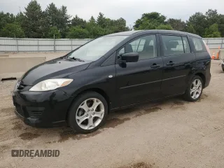 2009 Mazda 5 Touring z VIN JM1CR29L190346972, wystawiony jako Copart lot #59111285 z przebiegiem 93 525 mil mil oraz Szkoda całkowita • Salvage title. Historia ofert i sprzedaży dostępna na DreamBid. Obrazek 1.