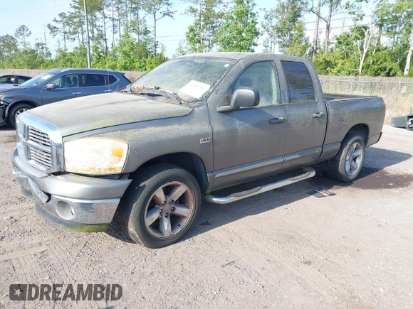 2006 Dodge 1500 SLT with VIN 1D7HA18256S627842, listed as a IAAI auction lot 42202784 with 155,889 mi miles and . Bid and sale history available at carsss.com. Image 2.