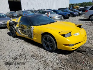 2002 Chevrolet Corvette with VIN 1G1YY22G525135359, listed as a Copart auction lot 68441264 with 179,580 mi miles and Salvage Title. Bid and sale history available at carsss.com. Image 4.